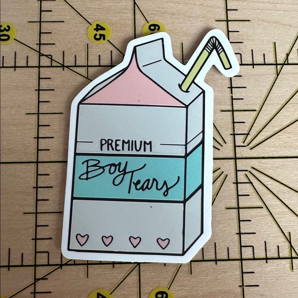 💜13/$13 +Bundle Sticker Sale| Milk Dairy Beverage Waterproof Sticker
